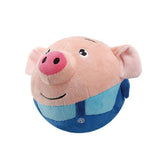 children Cartoon Ball Electric Toys Jump Ball Beating Sing Jump Baby Kids Gift Music Recording Plush Toys